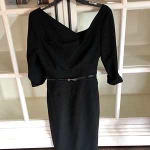 Black Halo Jackie O Dress